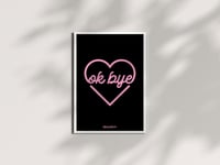 Image 3 of 'OK BYE' Postcard 