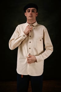 Image 1 of HUEGNOIT SHIRT Ecru £265.00