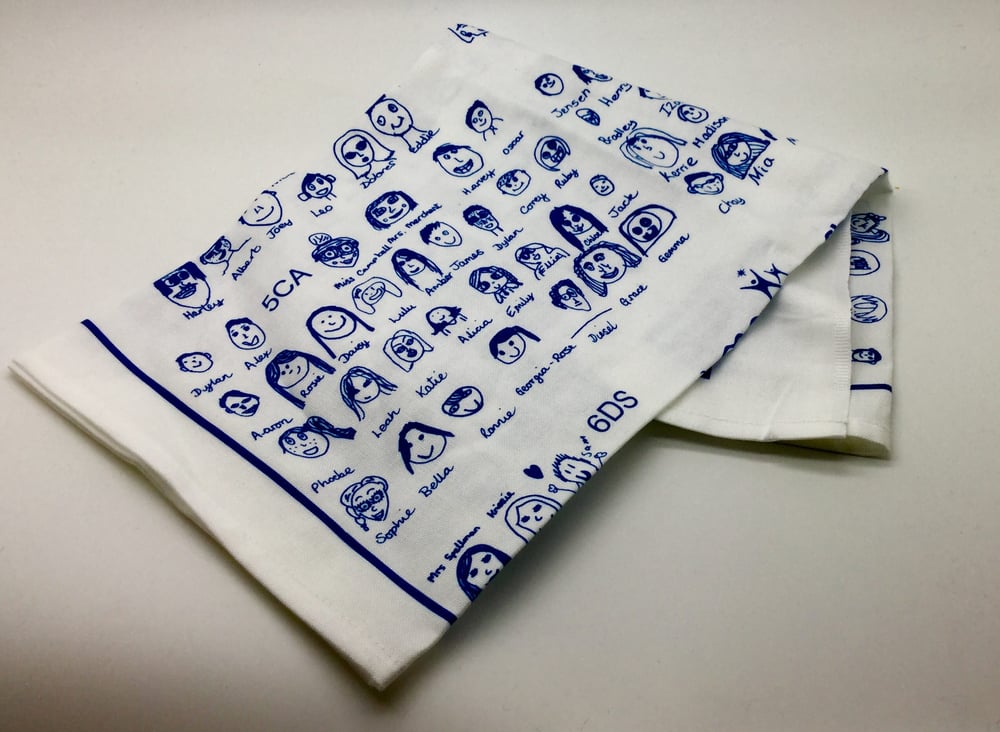 Image of Lovelocks Soured-Os Launch Tea Towel