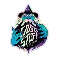 Holographic Wizard Sticker