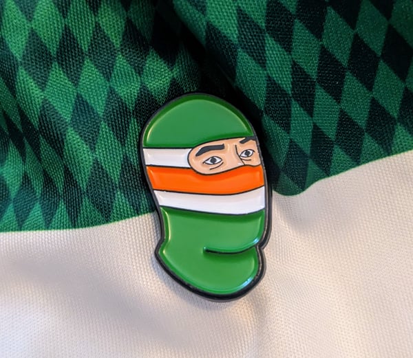 Image of Celtic Ultra Pin Badge & PVC Keyring