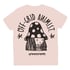 OFF-GRID ANIMIST - MISTY PINK - limited edition T-shirt Image 2