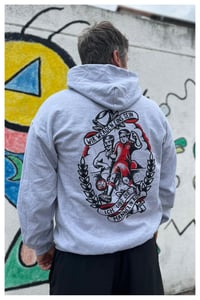 Image 2 of Ein Verein, eine Liebe Hoodie grau