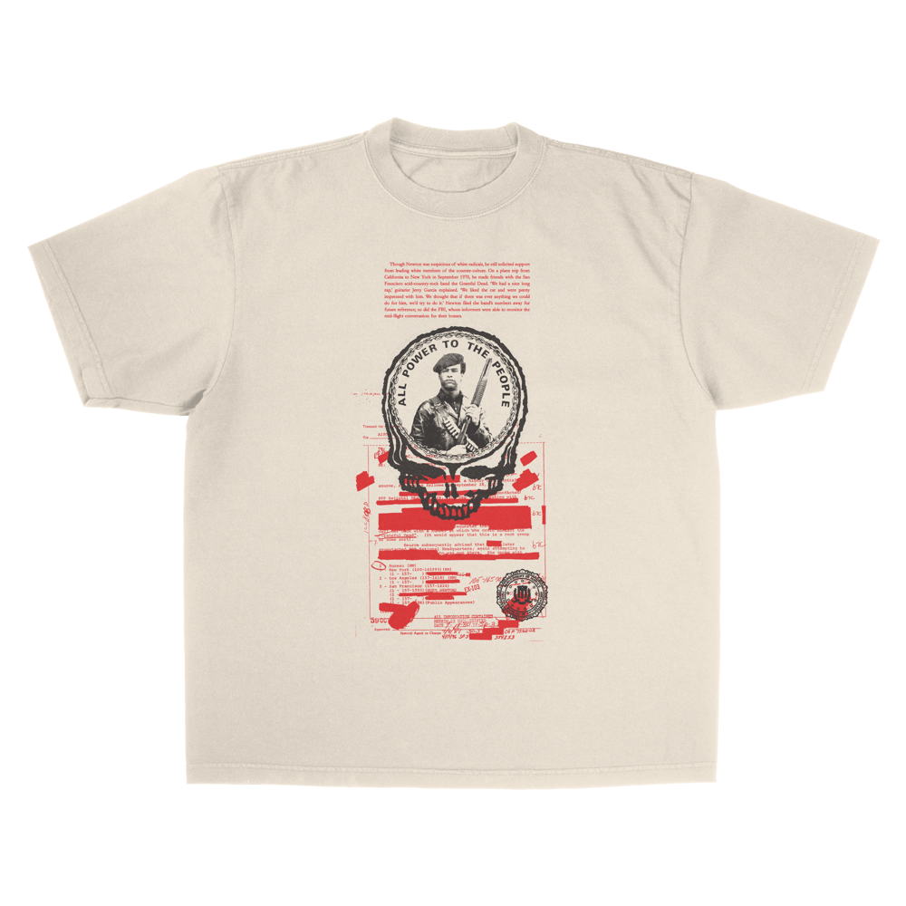 POWER TO THE PEOPLE TEE ( in collaboration with 'Bout Half Past Dead )