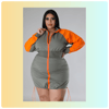 Orsaline Zip Dress