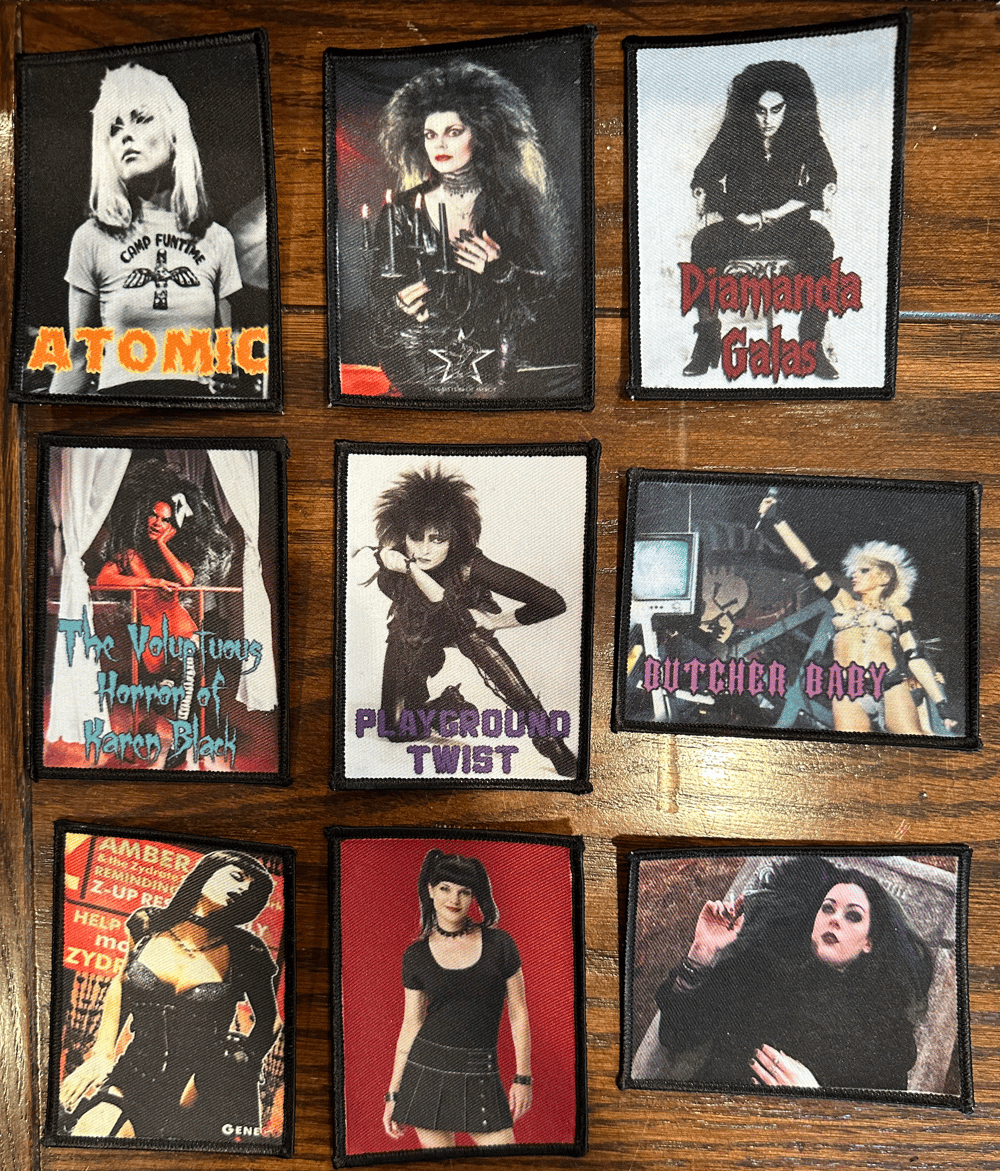 Goth Pinups Patches
