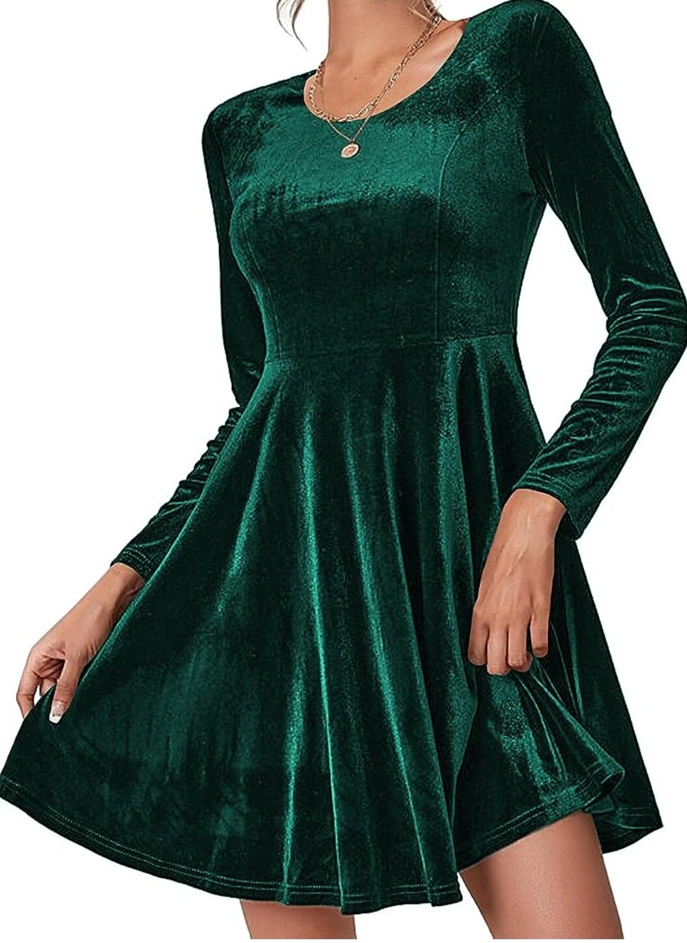 Image of Large Chigant Women's Velvet Dress