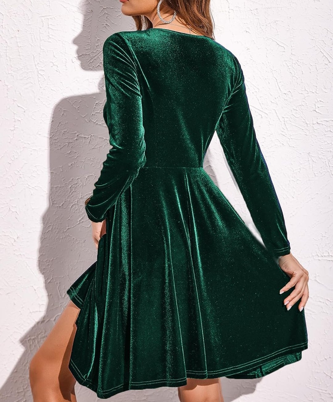 Image of Large Chigant Women's Velvet Dress