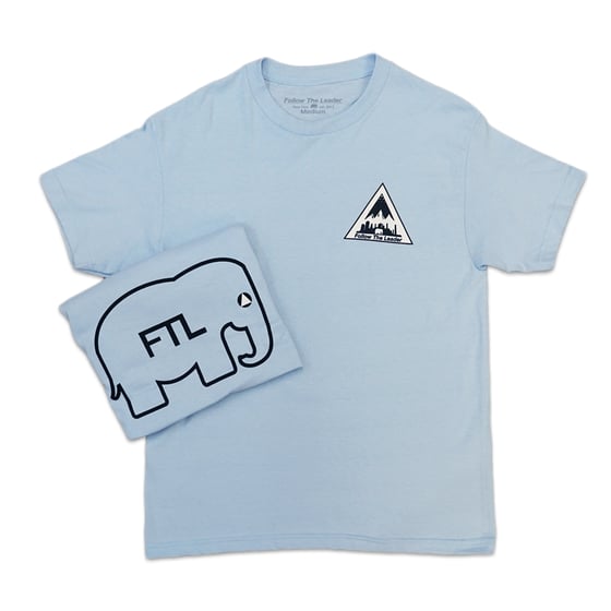 Image of NYC Scape Tee (Light Blue)