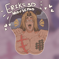 Image of PREORDER Eriks Vash Trigun 3D Mousepad