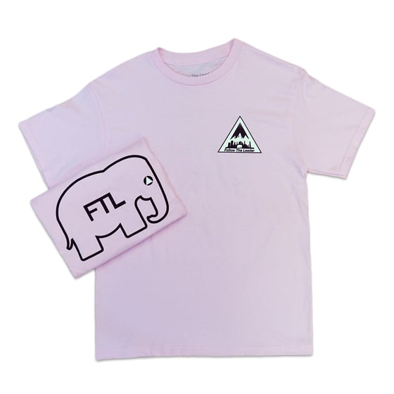 Image of NYC Scape Tee (Light Pink)
