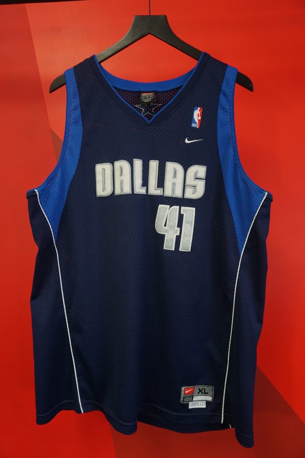 Image of (XL) Dirk Nowitzki Dallas Mavericks Basketball Jersey