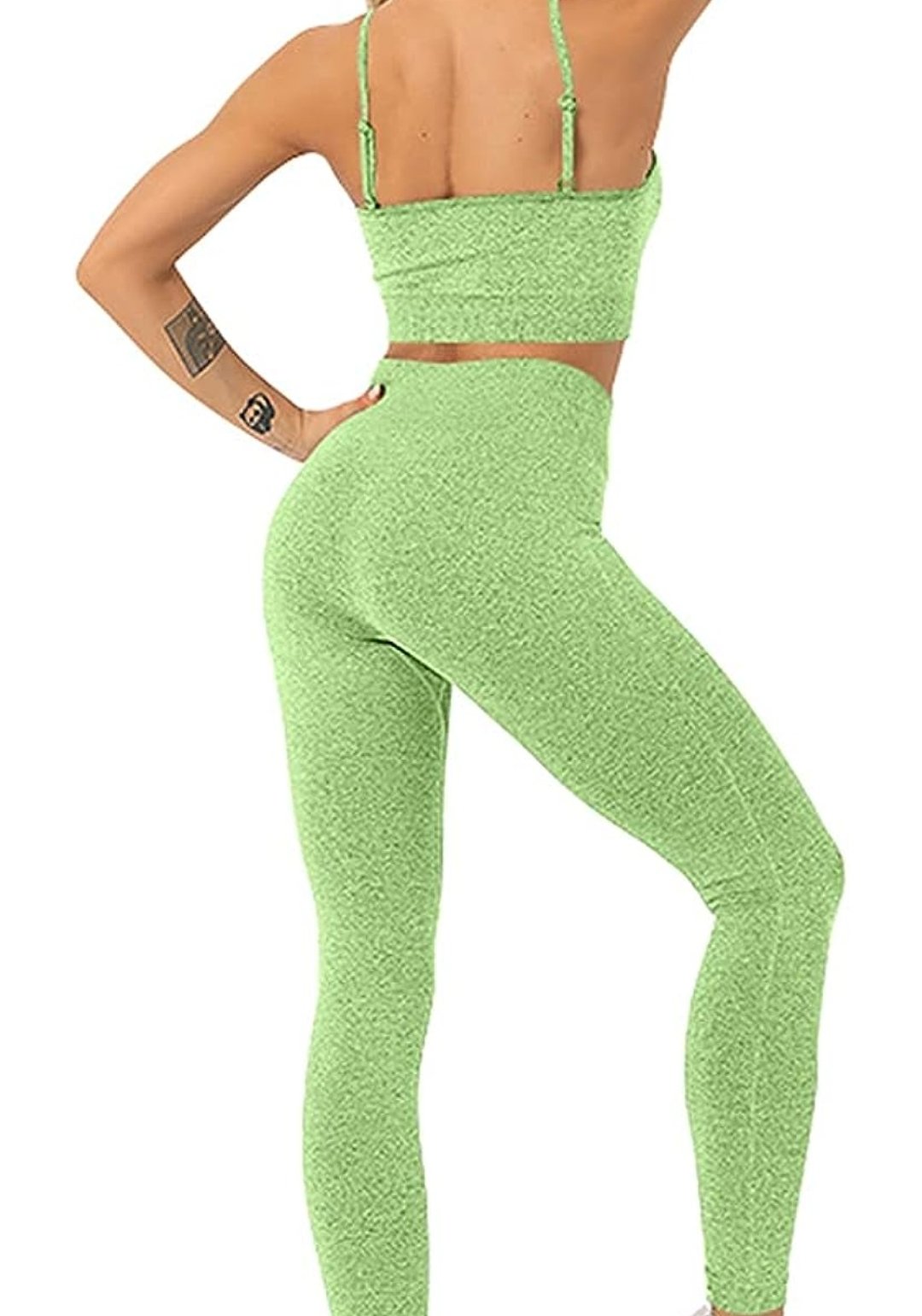 Image of Large Seamless Two Piece Workout Fit
