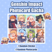 Genshin Photocard Gacha
