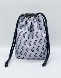 Image 1 of JK Seven Tattoos Drawstring Bag - Mini