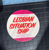 I SURVIVED A LESBIAN SITUATIONSHIP STICKER