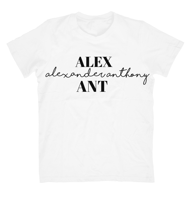 Image of Alexander Anthony Signature Print