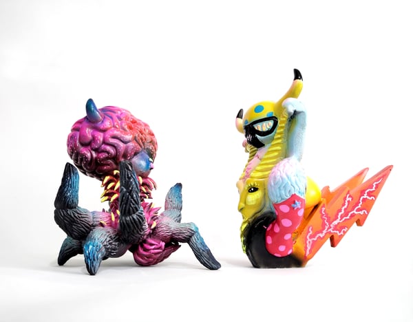 Image of SCRAPS CUSTOMS ONE OFF RESIN TOYS
