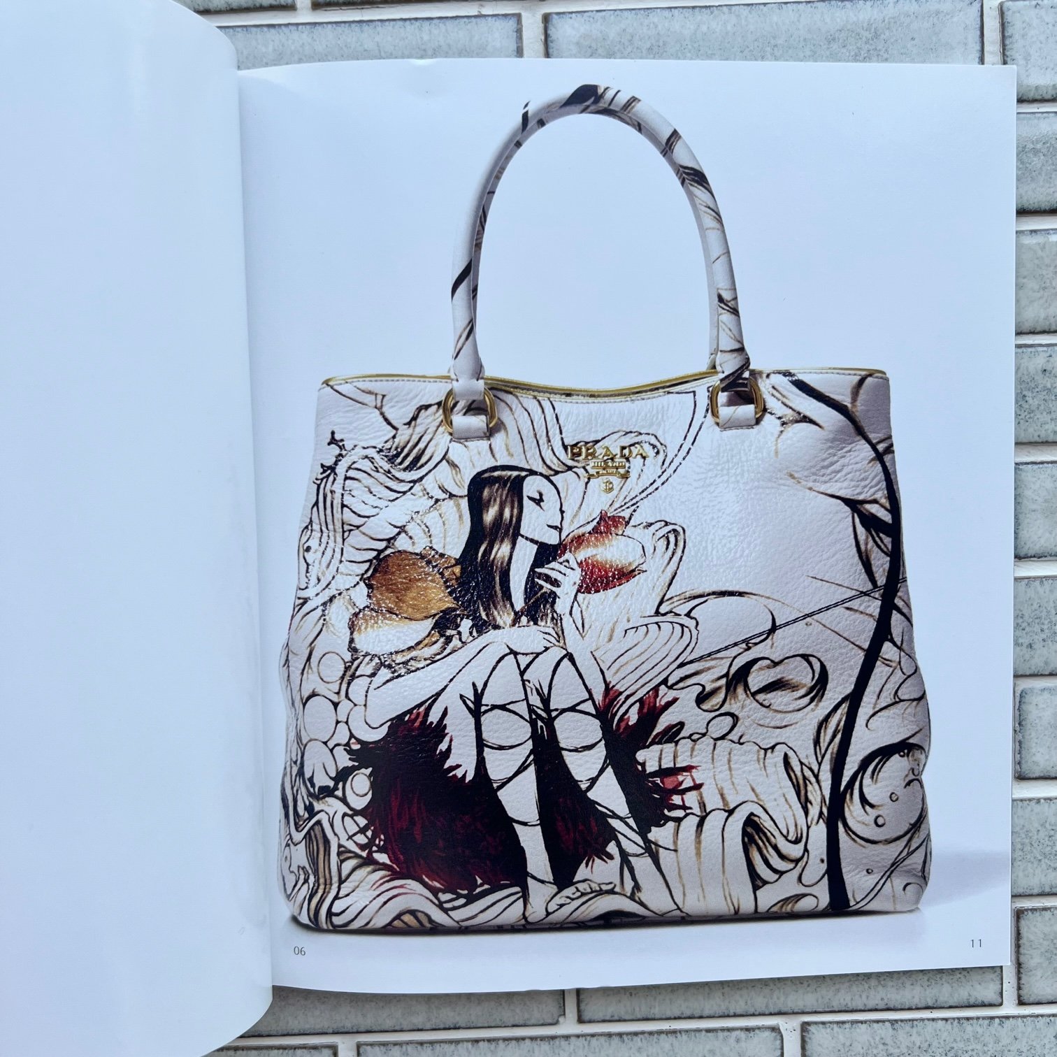 James jean shop prada bag