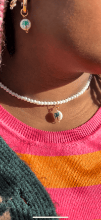Image 1 of Essence Palm Charm Necklace