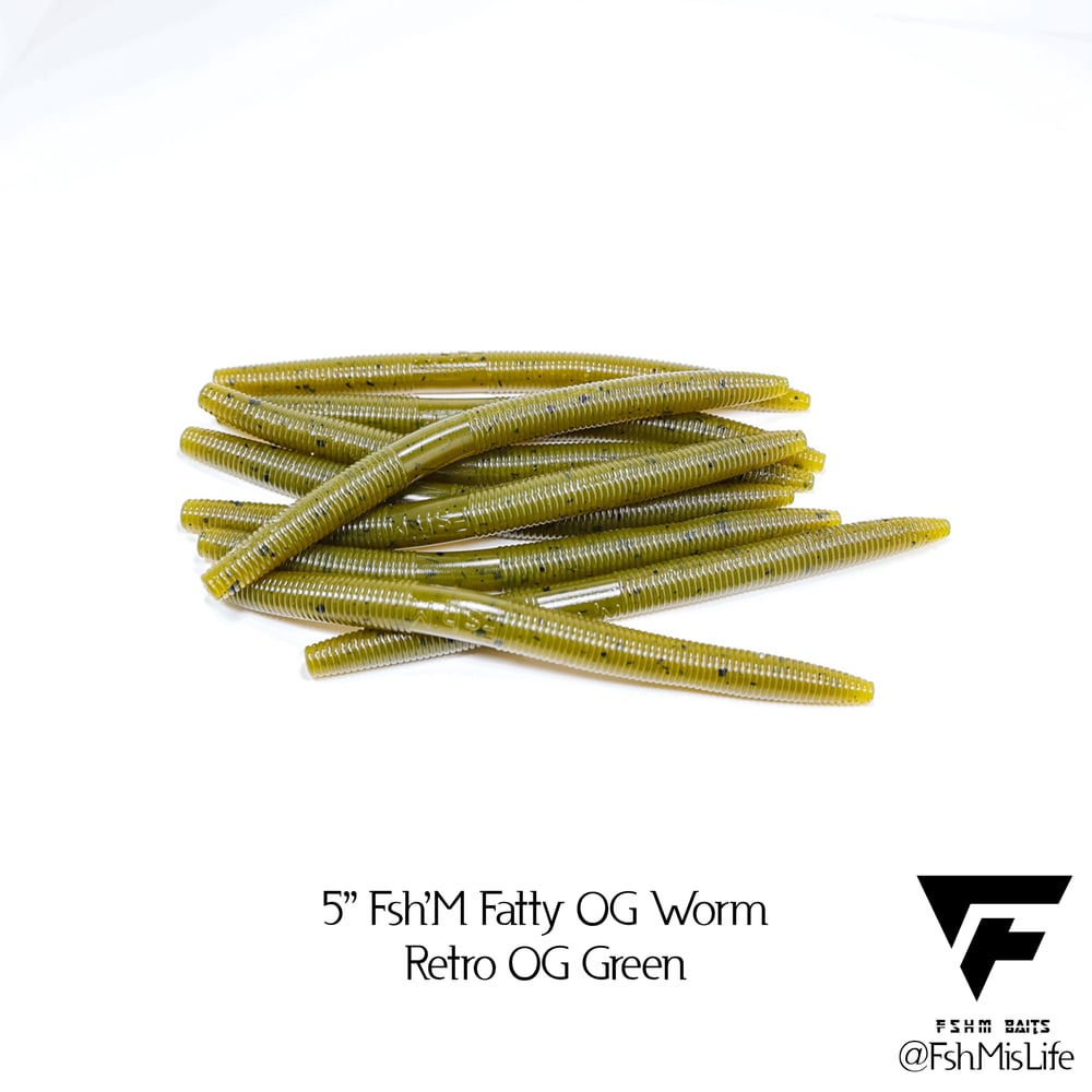 5" Fsh'M Fatty OG Worm