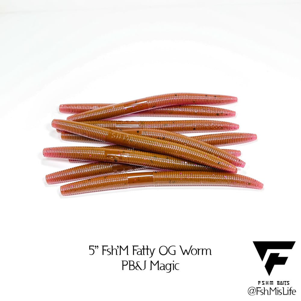 5" Fsh'M Fatty OG Worm