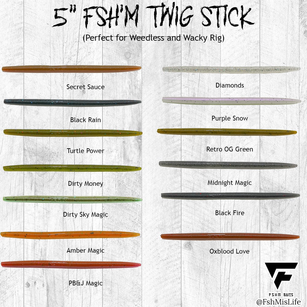 5" Fsh'M Twig Stick