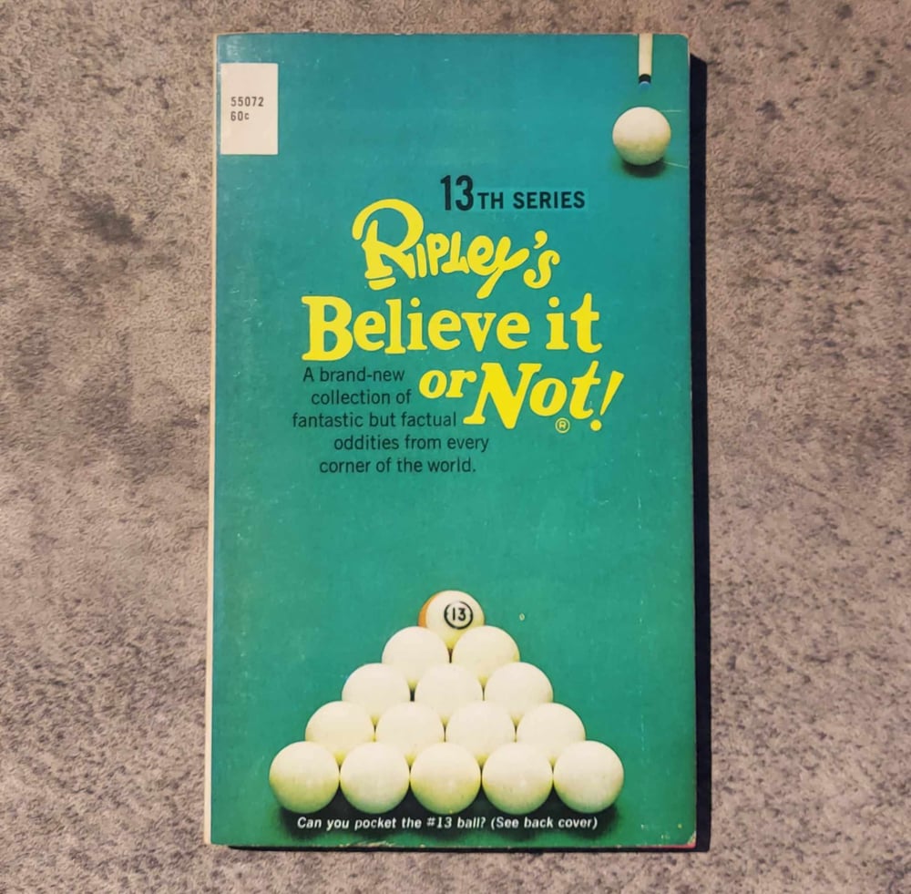 Vintage Ripley’s Believe It or Not! Paperbacks