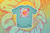 FLAMIN' GALAH TEE - SEAFOAM