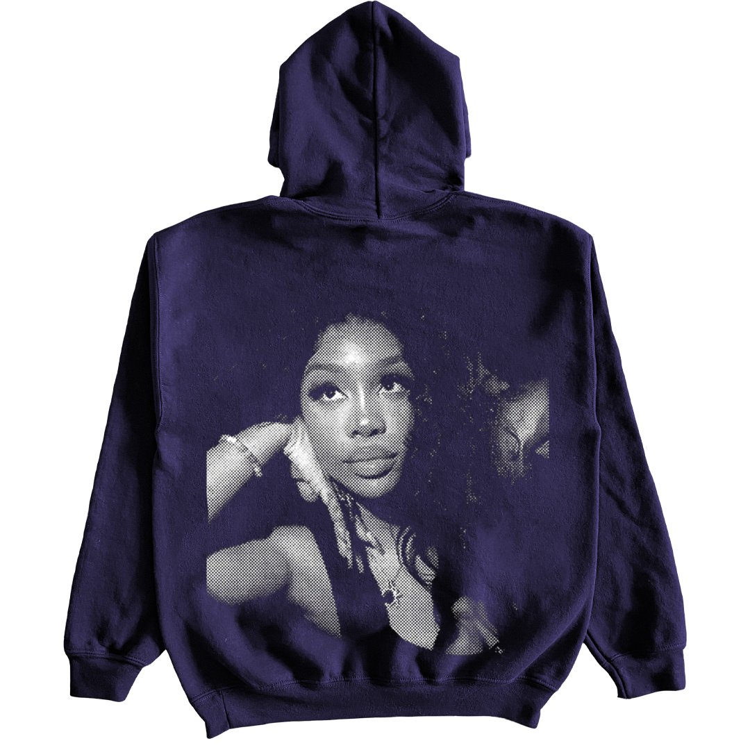 Sza Blue Hoodie | Melimayystudios