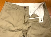 Image 1 of Japan Blue jeans Momotaro khaki loose fit Broolyn trousers, size 34