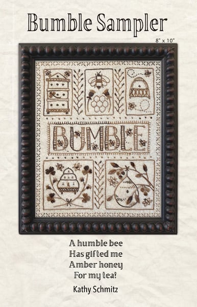 Image of Bumble Sampler a Pattern by Kathy Schmitz