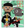 Ek'Sel X YoungGO Graphic Tee "Paid In Full" 1987