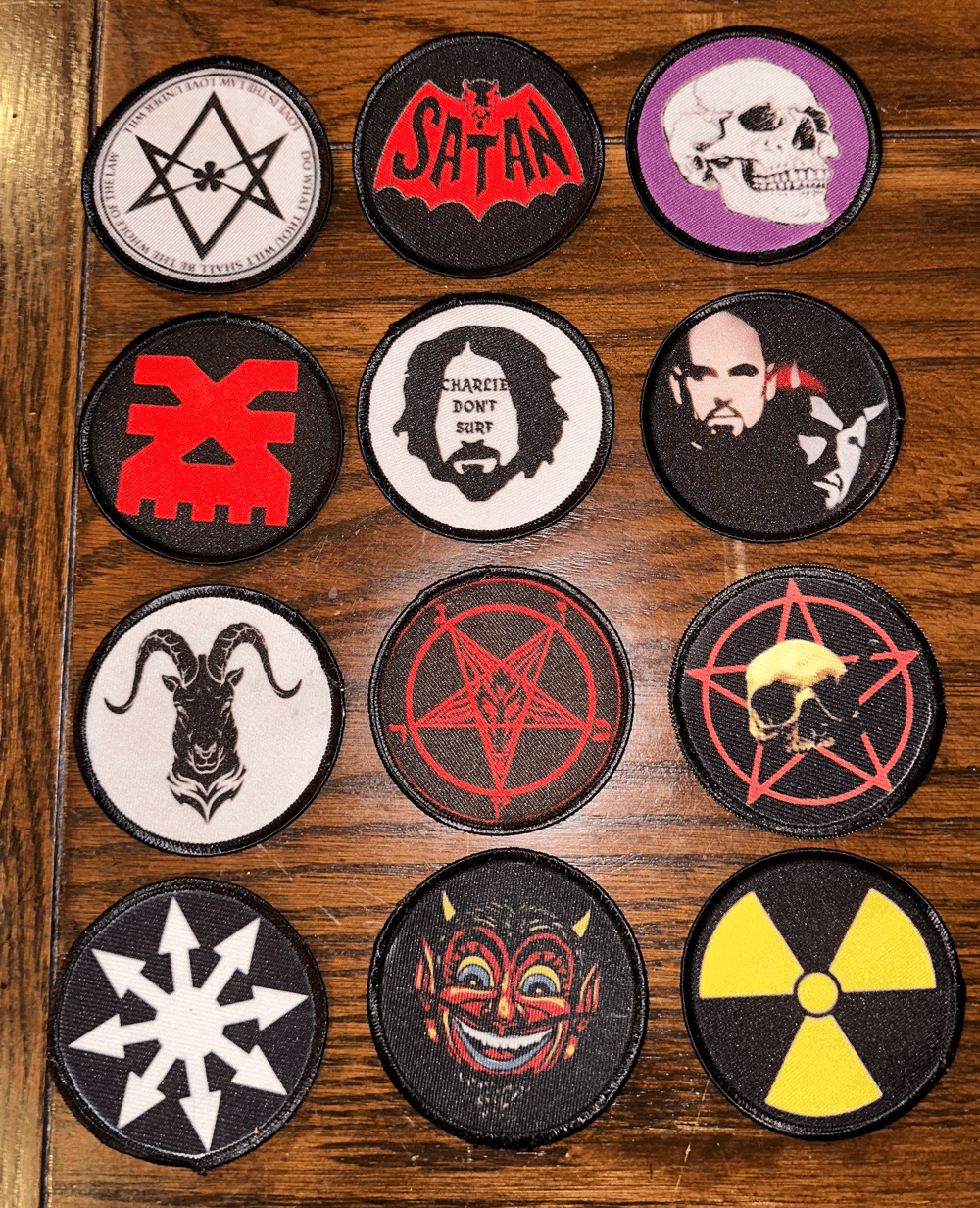 3 inch Round Patches