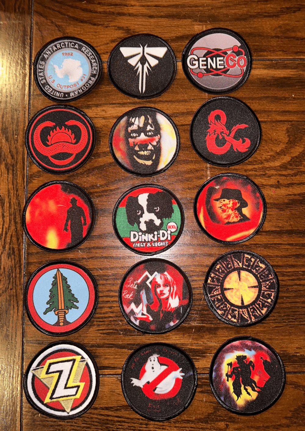 3 inch Round Patches