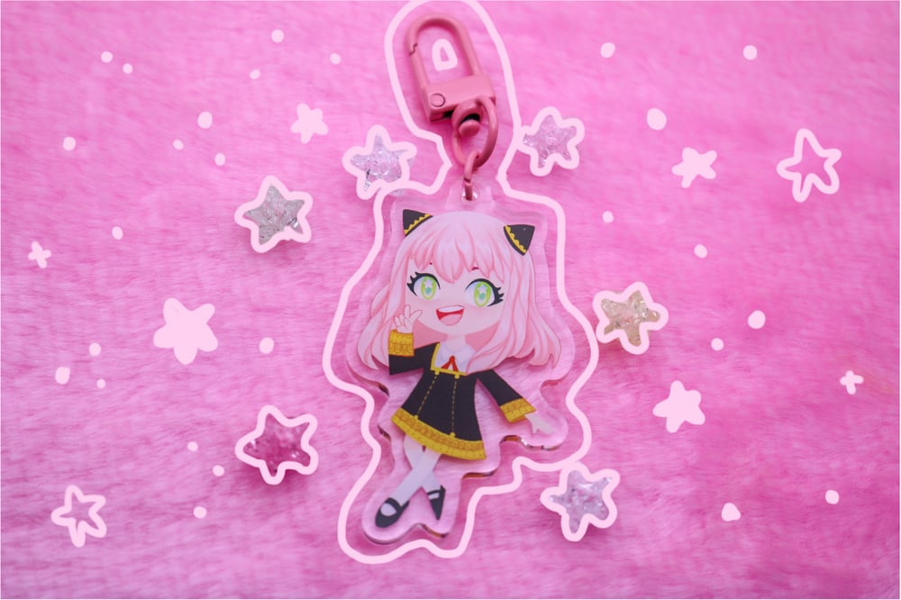 Image of SpyxFam Anya 2.5” Arylic Keychain 