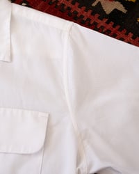 Image of Open Collar Shirt - Ivory