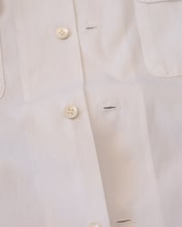 Image of Open Collar Shirt - Ivory