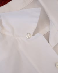 Image of Open Collar Shirt - Ivory