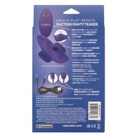 Image 4 of Lock-N-Play Remote Suction Panty Teaser - Purple