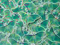 Image 5 of Luna Moth Holographic Sticker