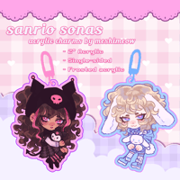 Sanrio Kuromi & Cinnamoroll Sona Charms 