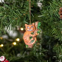 Image 2 of Gisela Graham Cheshire Cat Tree Decoration