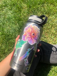 Image 2 of Judging Peony Sticker