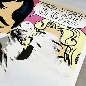 Image of "Ex Remover" Pink Variant Edition of 15 - Screen Print