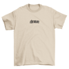 Embroidered Logo Tee (Sand)