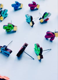 Image 1 of Cactus Stud Earrings