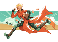 Image 1 of Trigun Prints (PREORDER)