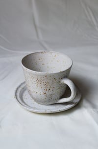 Image 2 of Speckled Mug & Saucer