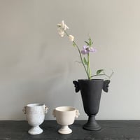 Image 4 of Mini Black And Porclain Slip Cup